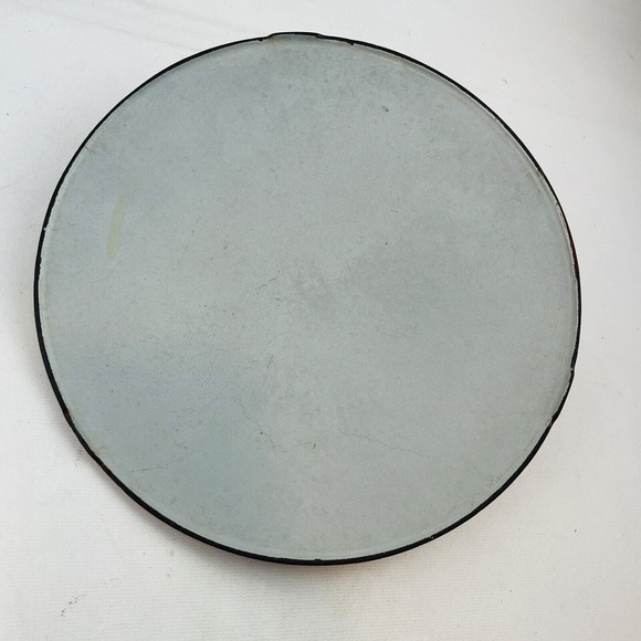 Vintage Voss Red Casserole Dish & Lid Oven Ware Seidelin Design Enamel Cast Iron - Picture 8 of 16